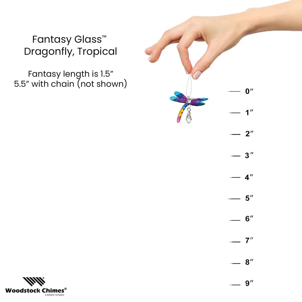 Crystal Suncatchers Glass Dragonfly N536219