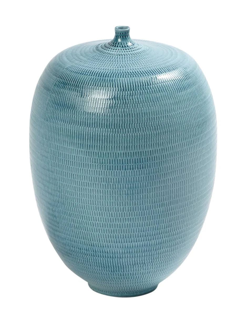 Sea Blue Fat Bottle L7746