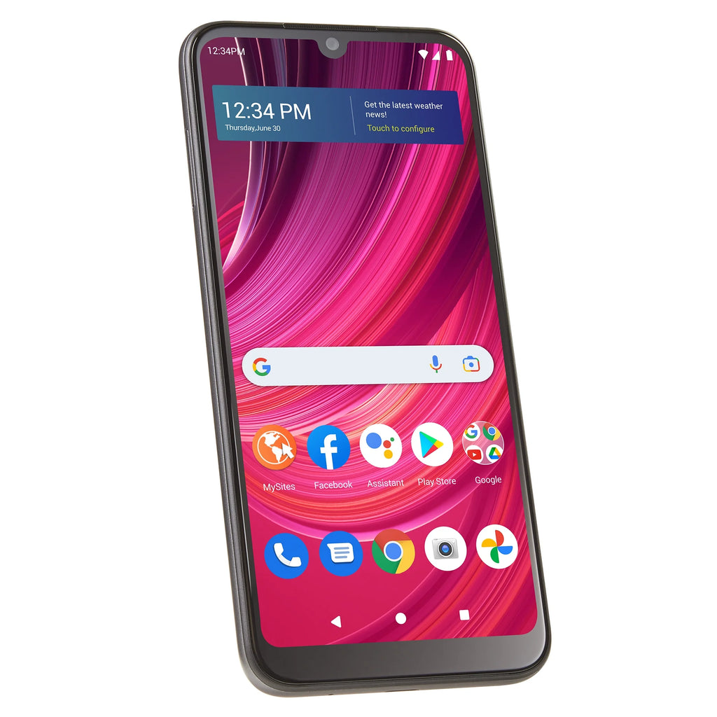 BLU View 4 32GB Black Prepaid Smartphone C917