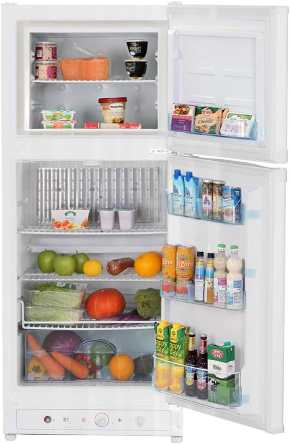 6.1 Cu.ft White Propane Refrigerator with Freezer Z474