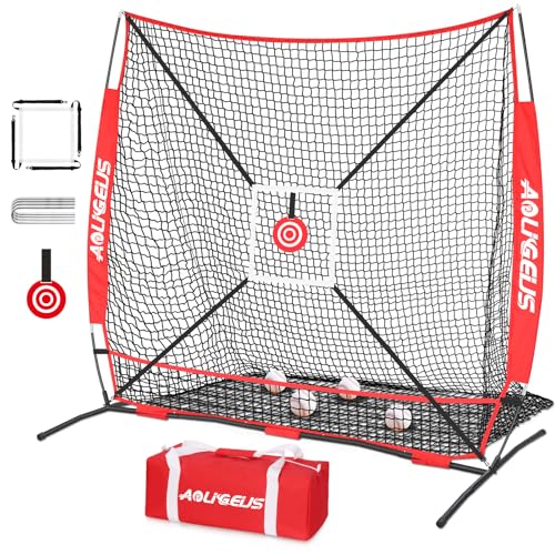 6'X6' Baseball Softball Practice Net with Strike Zone U747