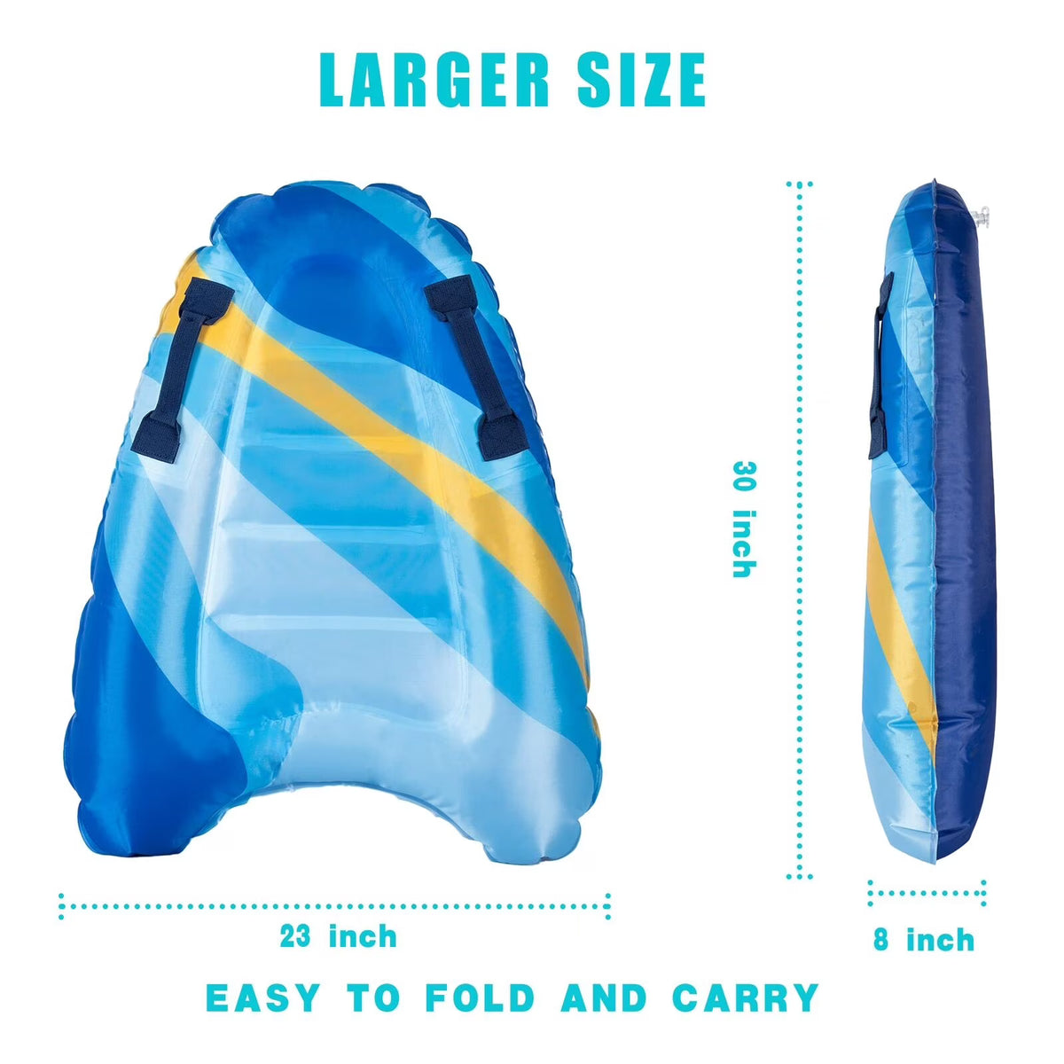 Inflatable Surfboard Water Sports Floating Bed Lightweight J511