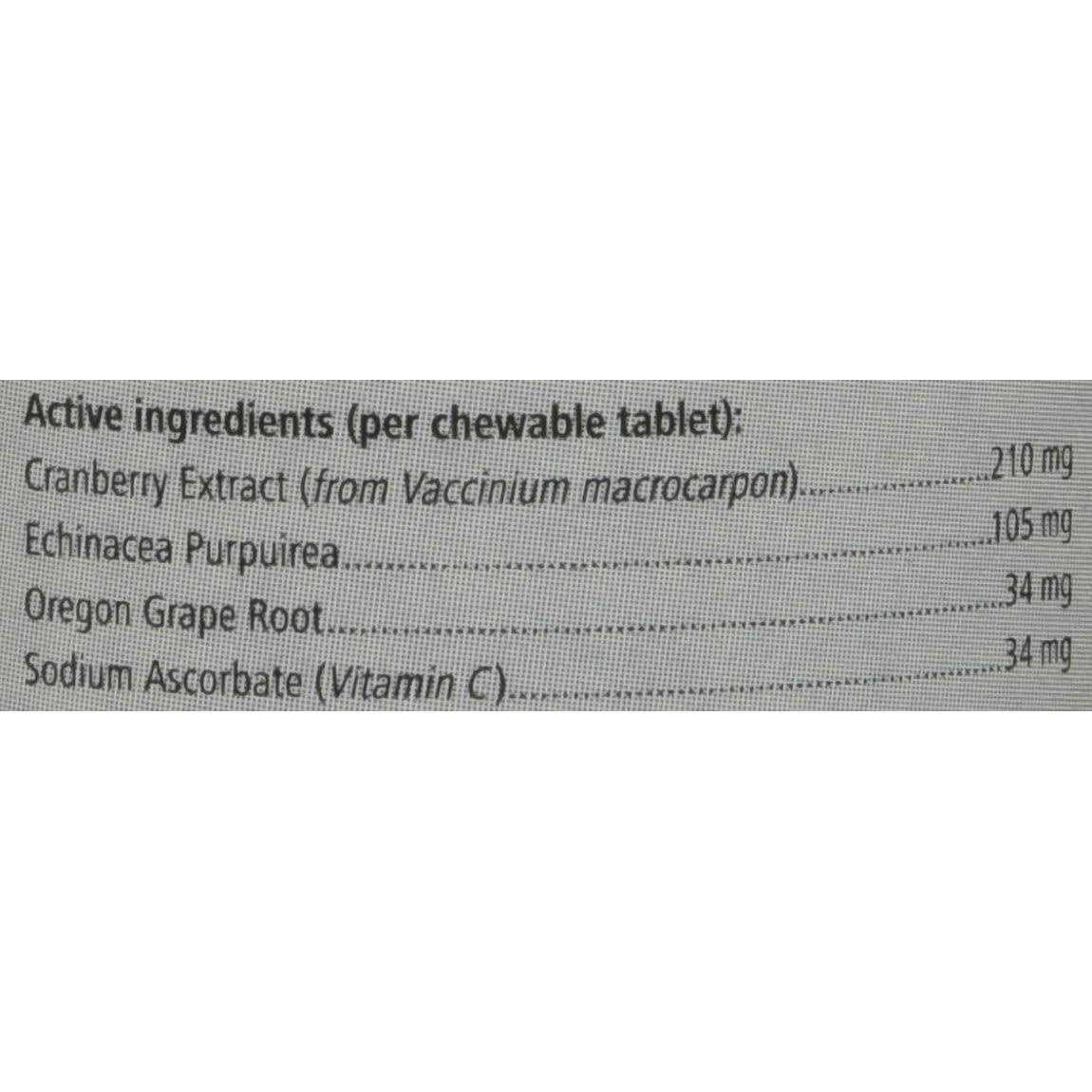 Cranberry Chewable Tablets M400