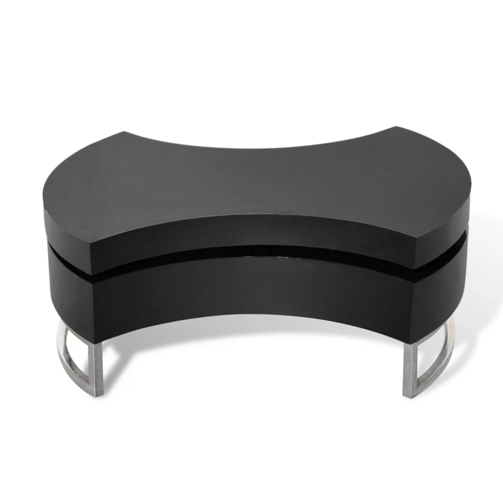 High Gloss Coffee Table with Concealed Storage F7573