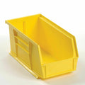 Yellow Plastic Stacking Bin Lot of 12 I486
