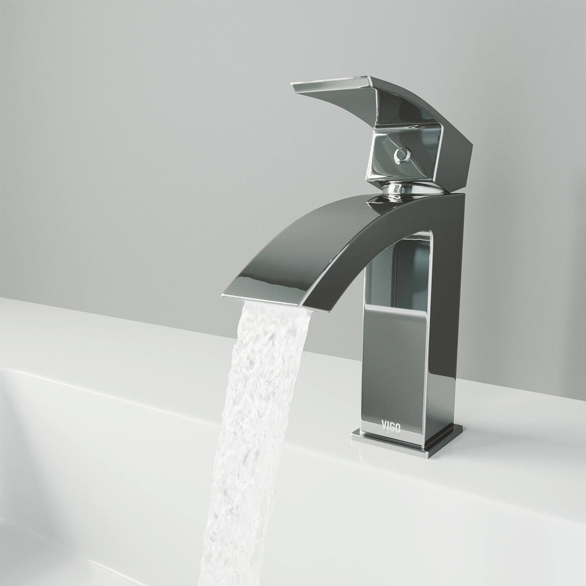Matte Gold Single Hole Bathroom Faucet A2525