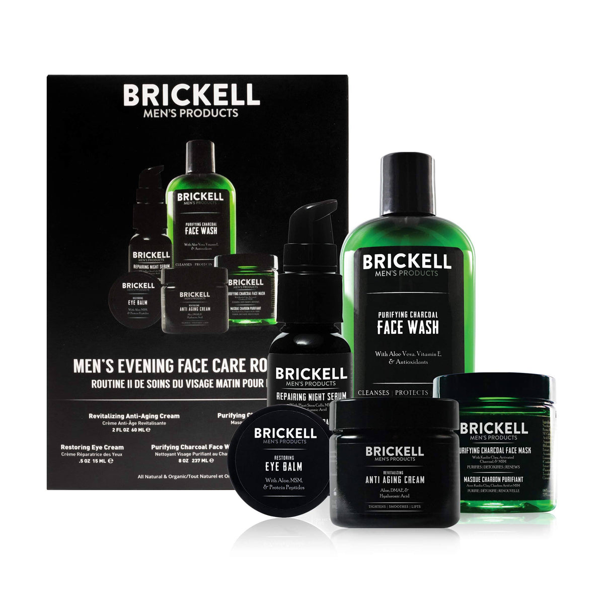 Men's Evening Face Care Routine V192