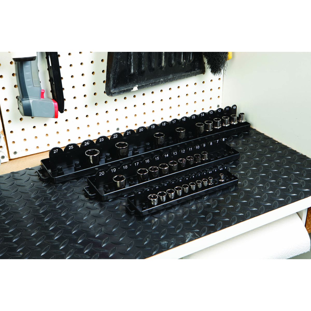 3 Piece Metric Socket Tray Organizer Q650