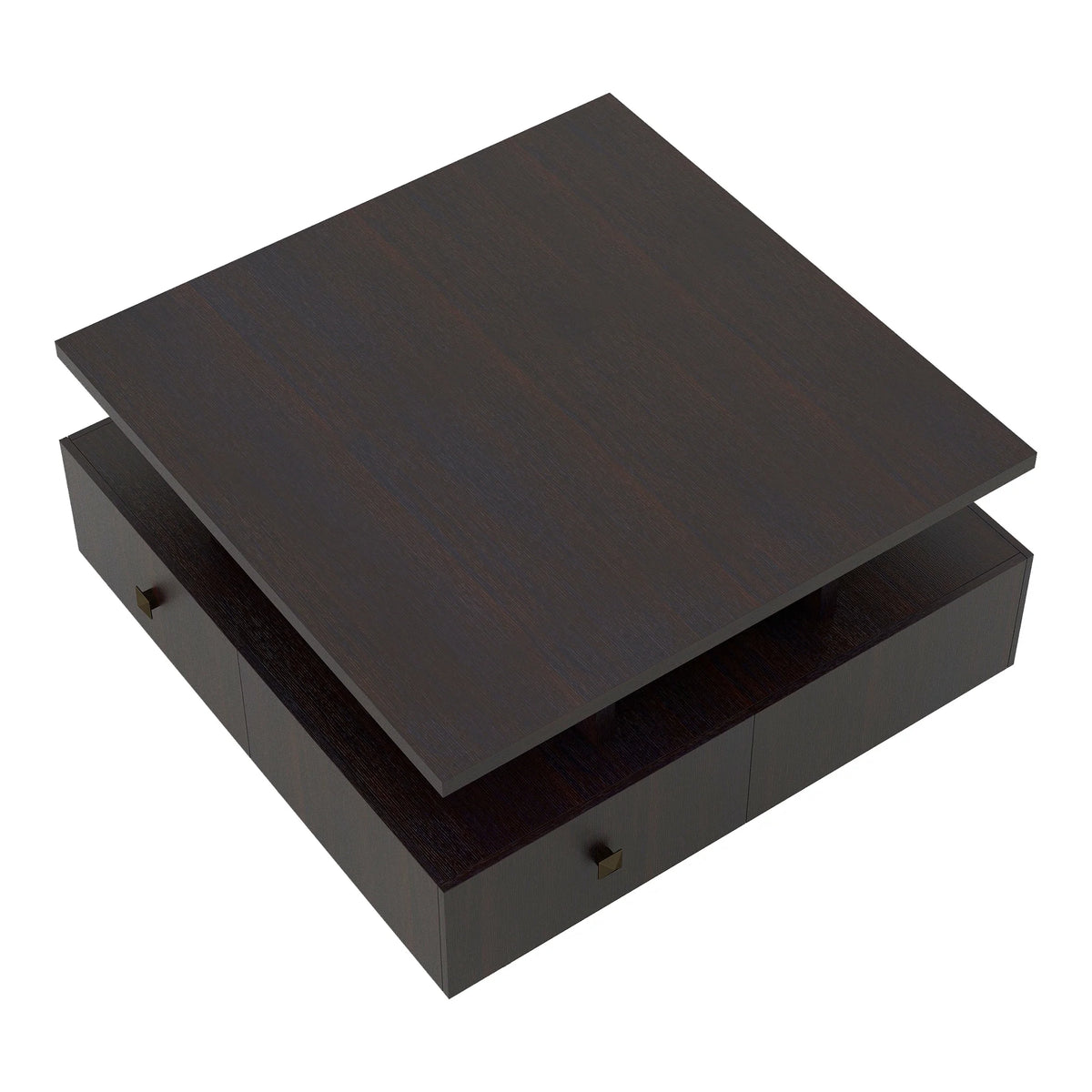 Espresso Storage Coffee Table Q511