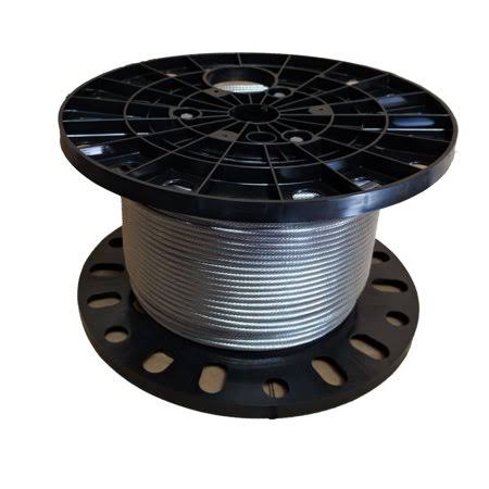 Stainless Steel Cable Railing Wire Rope 1x19 Type 316 450 Feet E6225