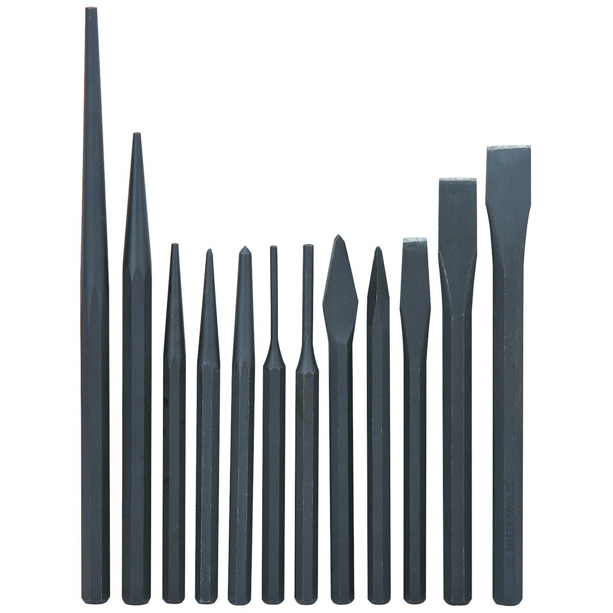 Punch and Chisel Set, 12-Piece T499922