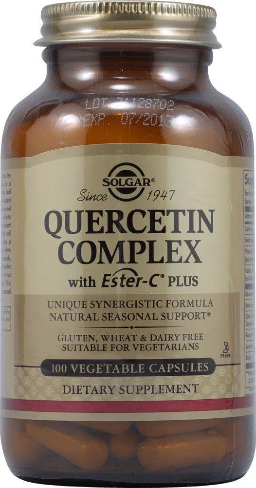 100 Vegetable Capsules Quercetin Complex Y319