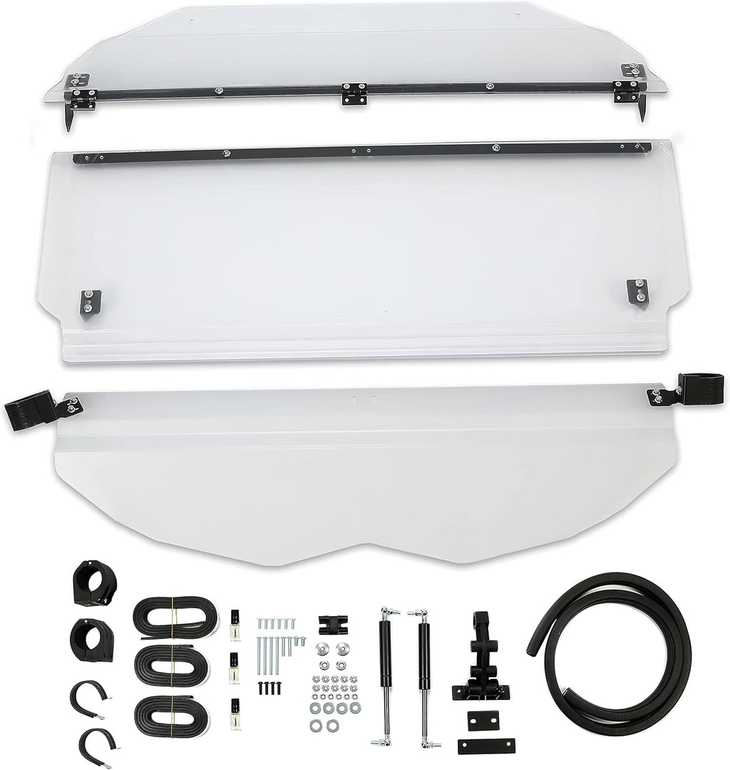 Clear Flip Folding Windshield Z862