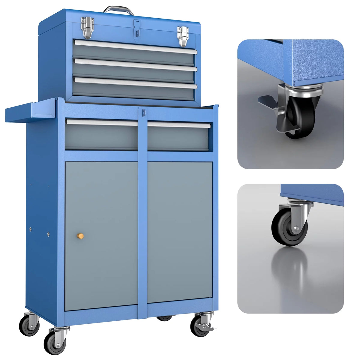 Rolling Tool Cabinet 4 Drawer with Wheels N8283