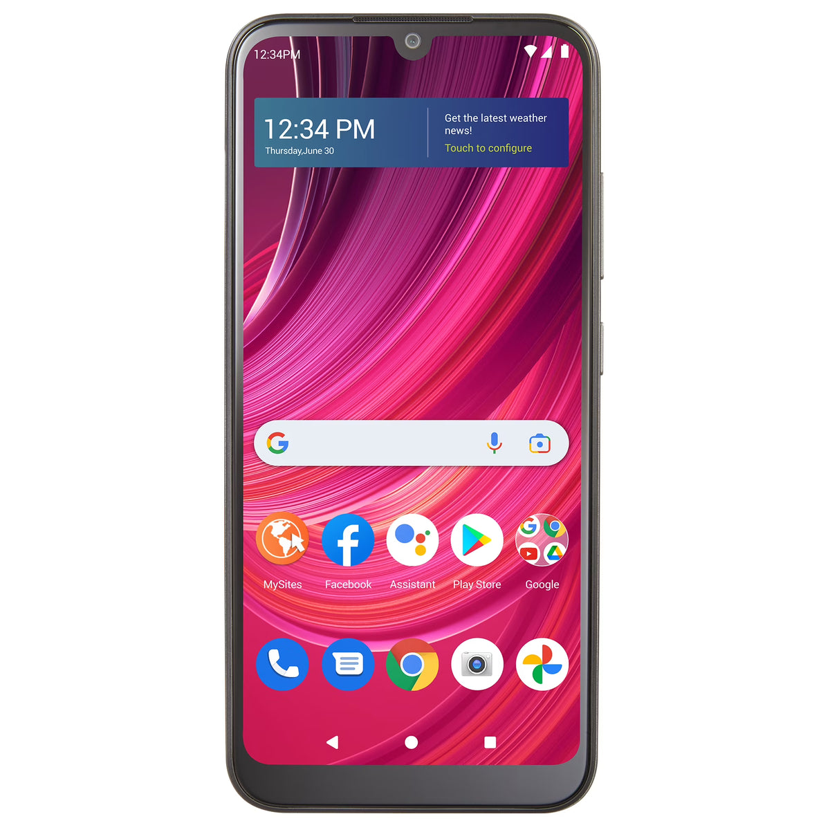 BLU View 4 32GB Black Prepaid Smartphone C917