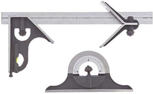 4 Pc. 12" Blade Combination Square Set O31399