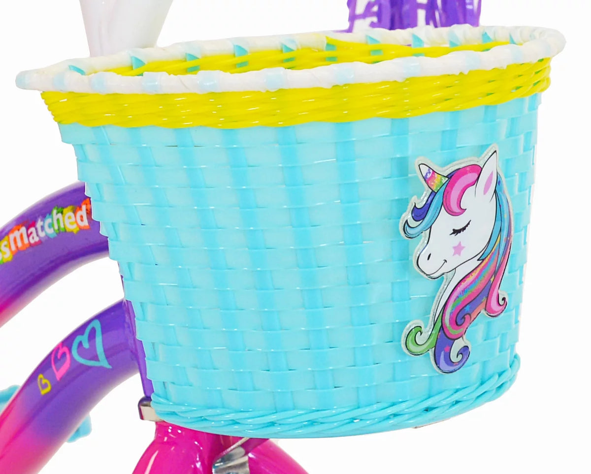 Girl's 12 in. Pink and Purple Bicycle Q5734