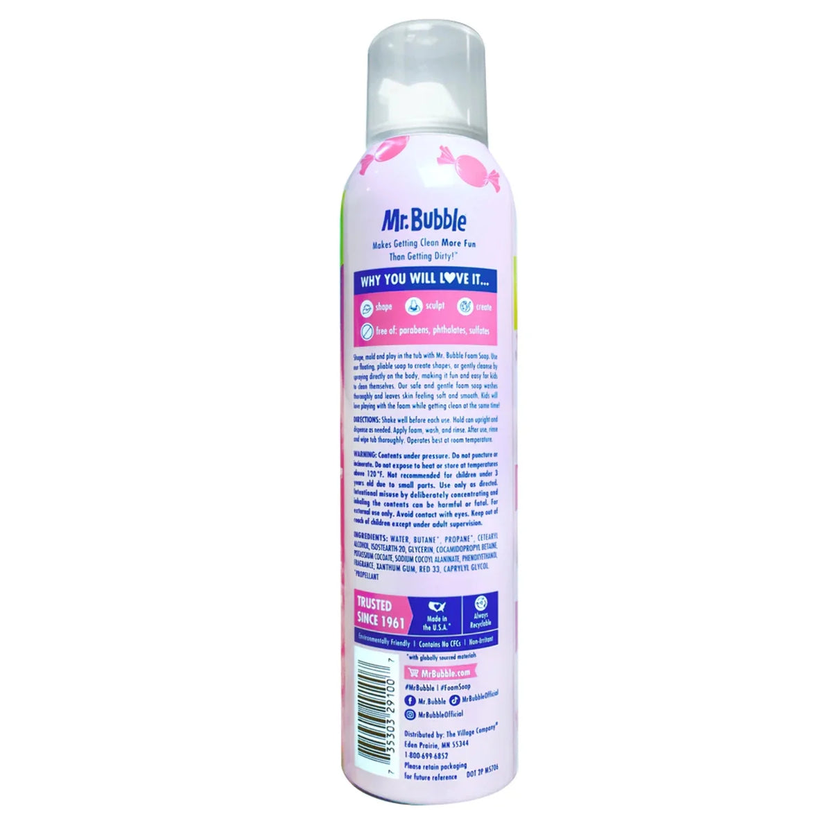 Foam Soap, Bubble Gum Scent, 8 oz. A93511