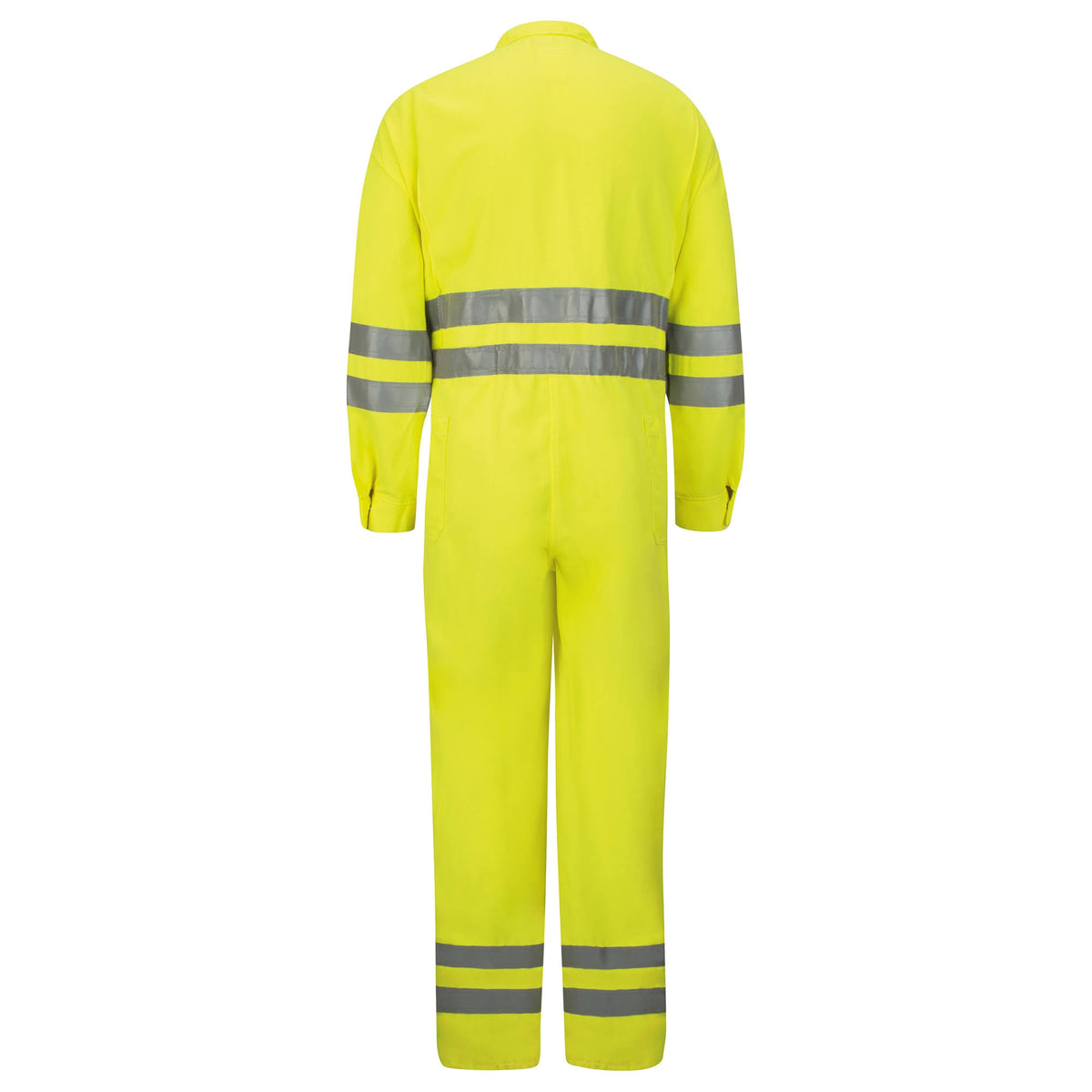 Hi-Vis Deluxe Coverall with Reflective Trim - 7 oz. Long Sizes - 46 P190729