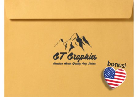 Vinyl Sticker Waterproof Decal T52125