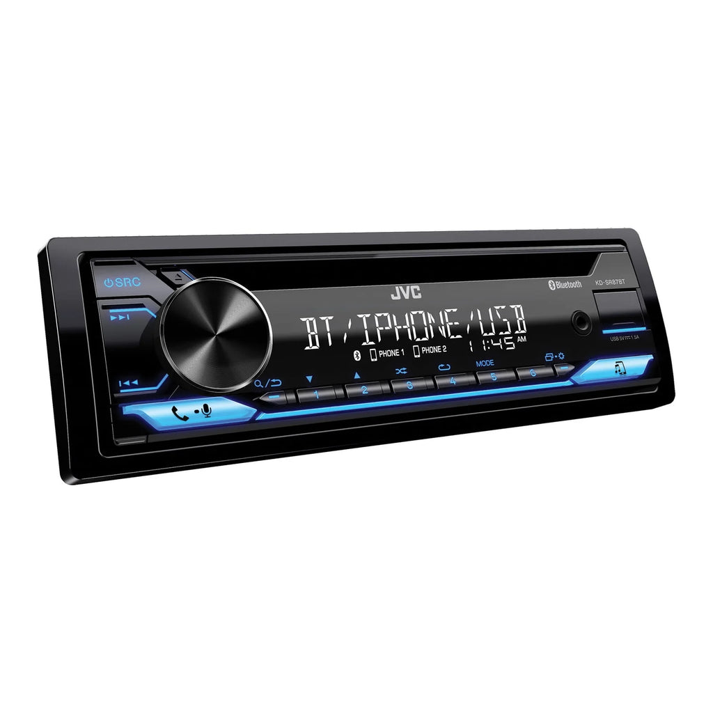 Single DIN Car Stereo CD Player with Bluetooth USB AM/FM Radio I9028