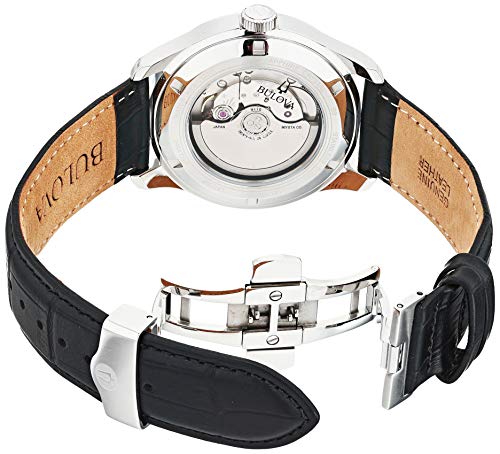 Classic 6 Hand Power Reserve Leather Strap Watch Z375