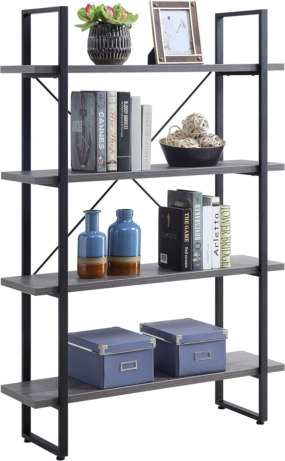 Charcoal Bookcase E17950