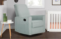 Light Blue Glider Recliner Rocker D84982