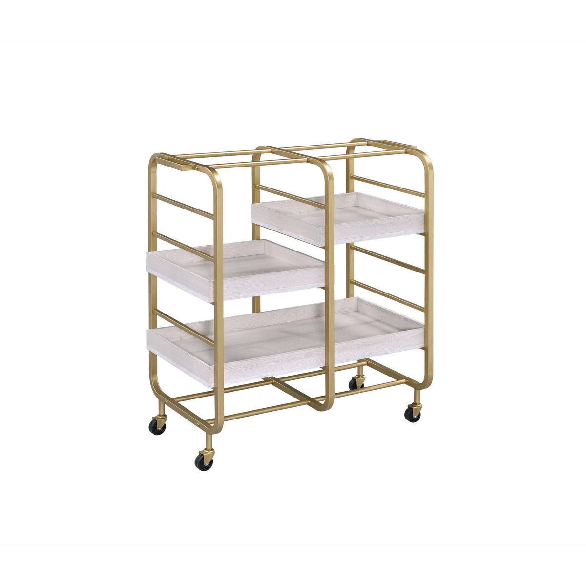 Gold Serving Cart N482974