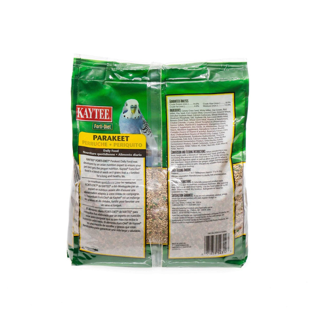 Parakeet Food Z4887