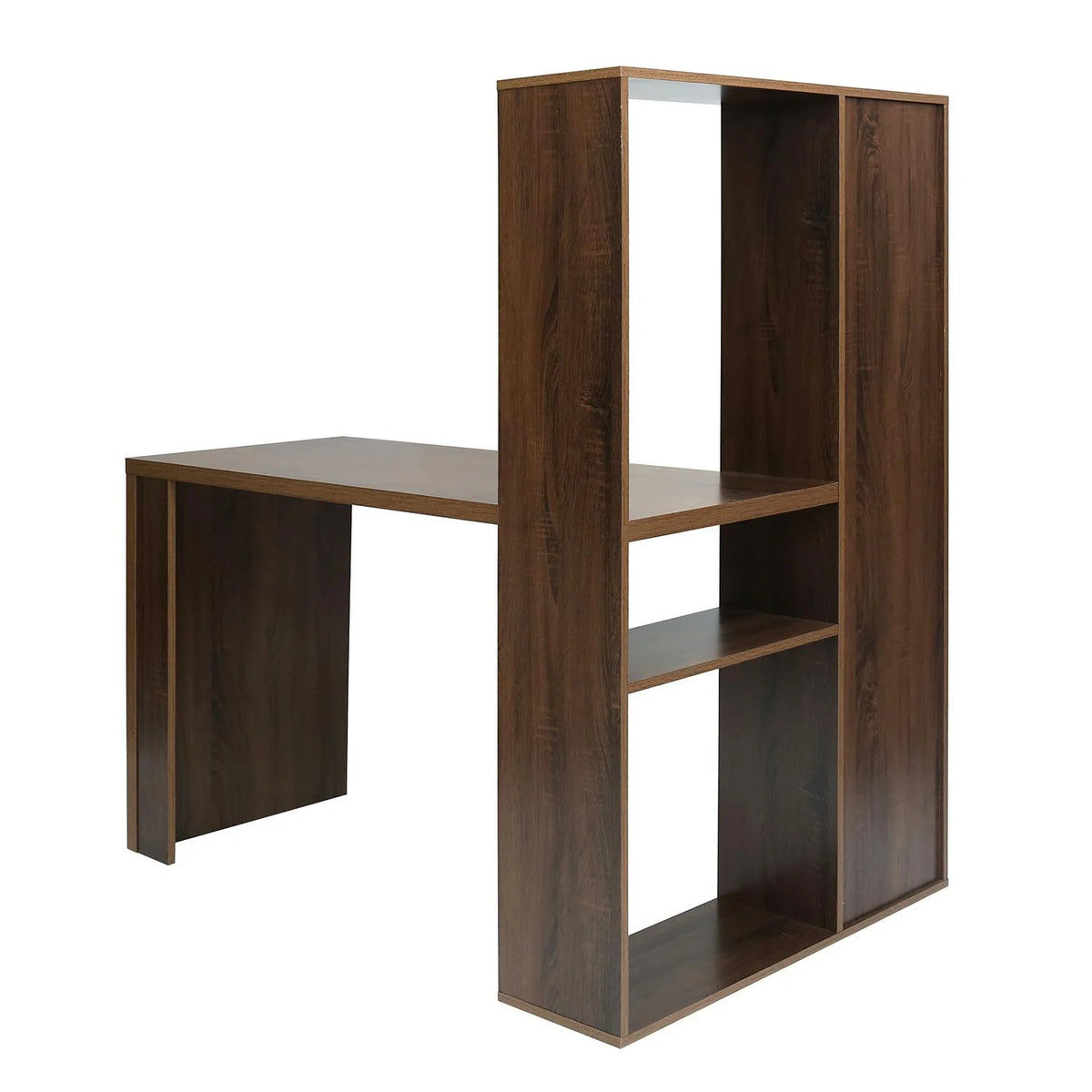 2 In 1 L Shape Computer Desk with Shelves M851015