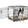 2-Door Folding Dog Crate J682773