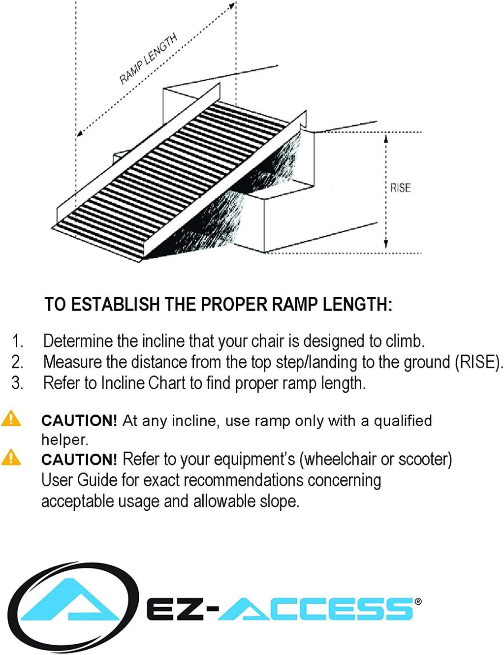 Portable Trifold Ramp 7 Foot R651