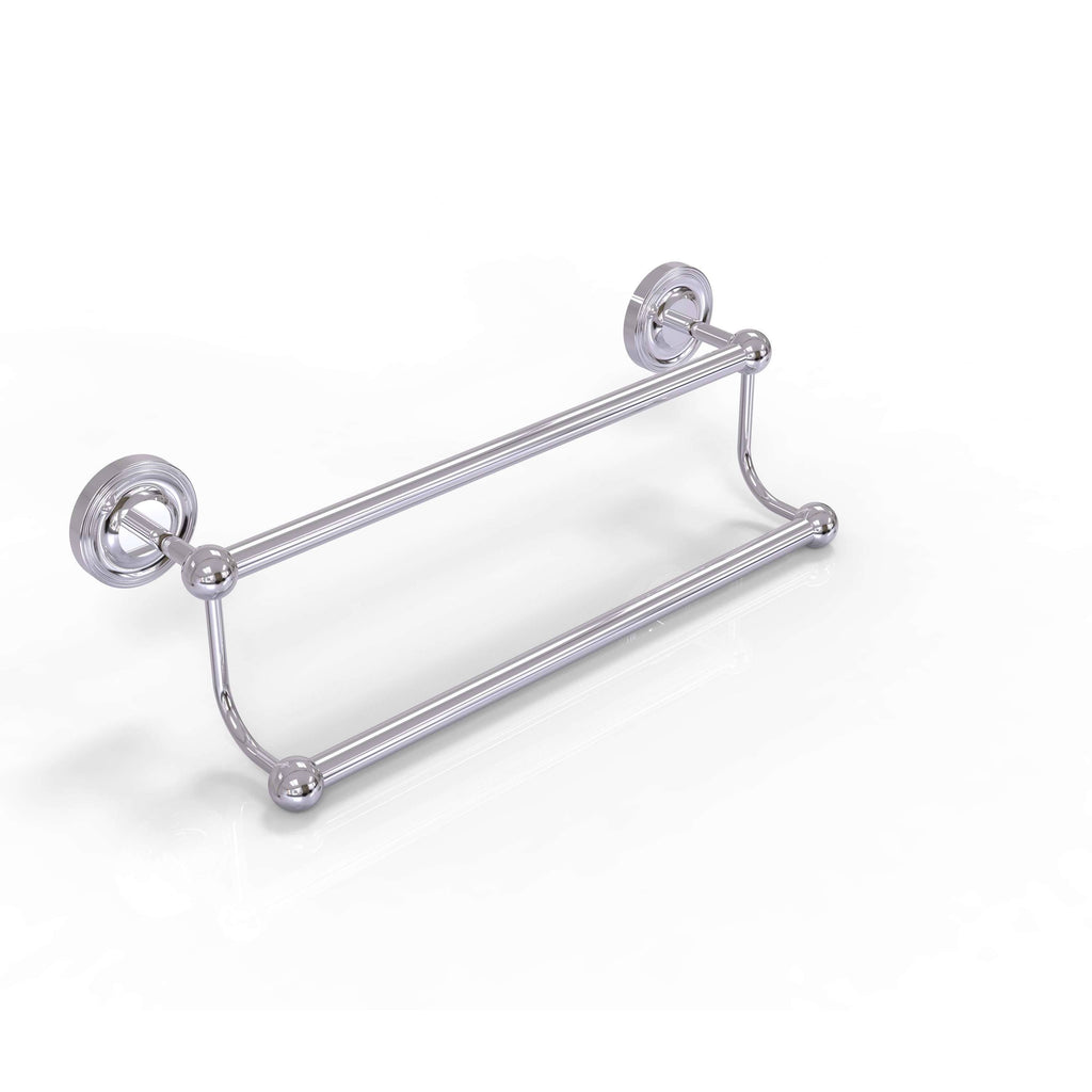 24 inch Double Towel Bar Polished Chrome Q7142