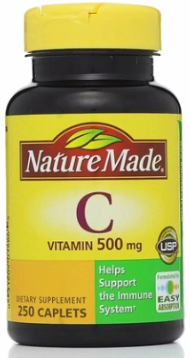 500 mg Vitamin C Caplets, 250 ct, 3-Pack B98030