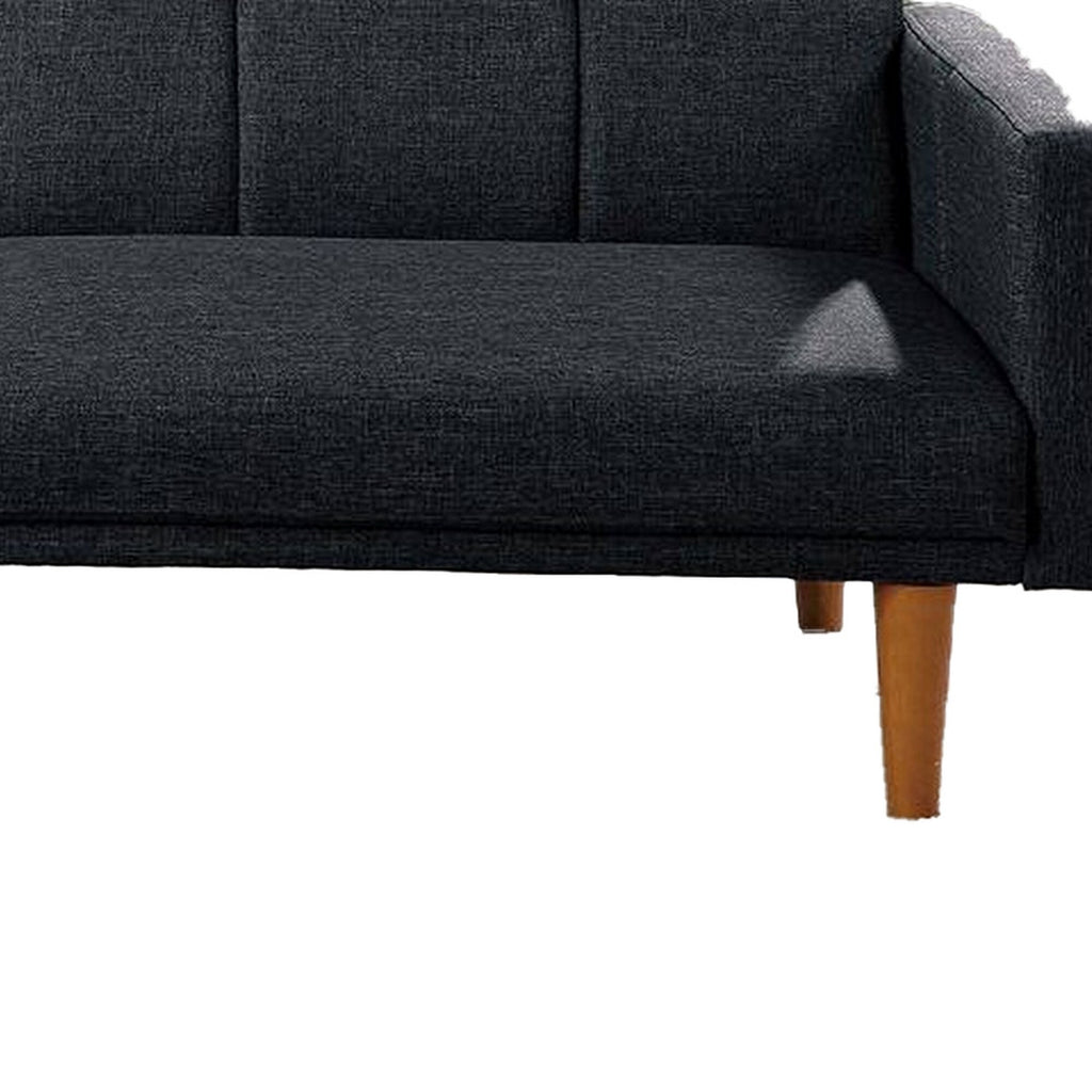 Dark Gray Fabric Adjustable Sofa G7687