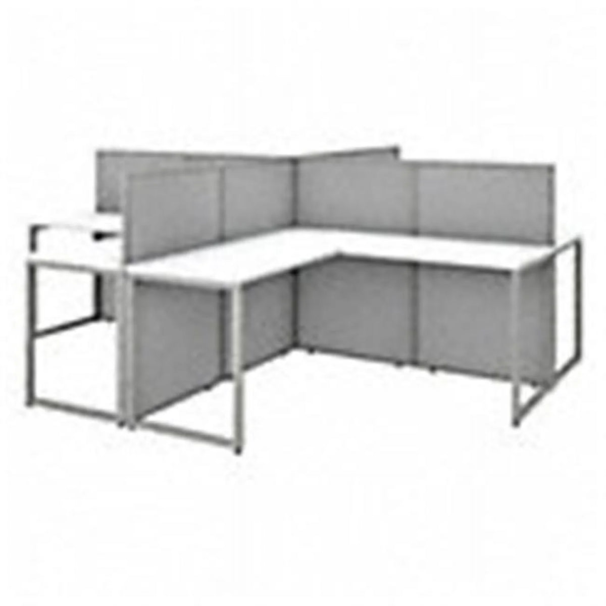 L Shaped Desk with Cubicle Panel R995278