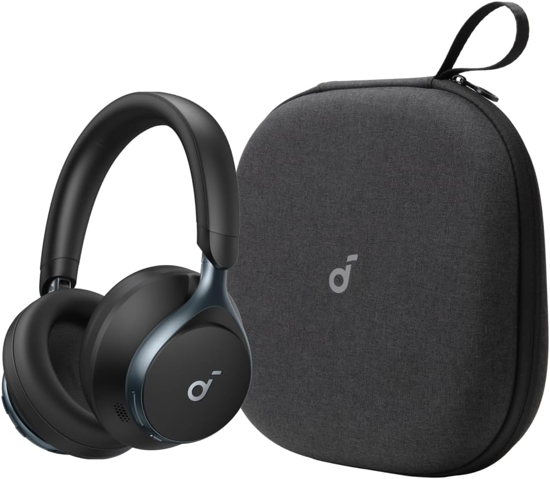 Active Noise Cancelling Headphones with Case, 40H ANC Playtime E16439