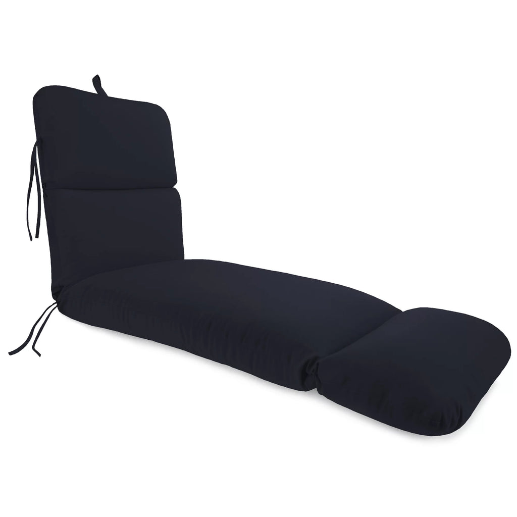 Antique Beige Rectangular Outdoor Chaise Lounge Cushion P9388