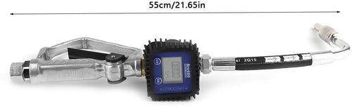 1/2 inch NPT Inlet Pressure 1500 Psi 100 Bar Digital Fuel Oil Lubricant Nozzle with Flow Meter T20854