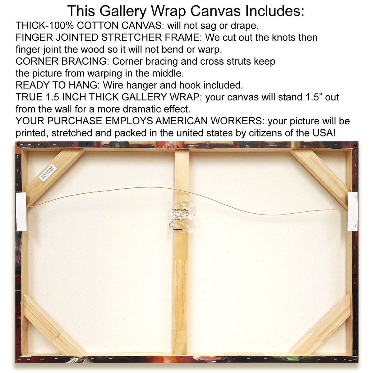 Wine Tradition II Giclee Print on Gallery Wrap Canvas H4023