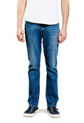 Medium Blue Straight Jeans O3024