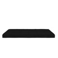Black Full Size Quilted Microfiber Futon Mattress K800398
