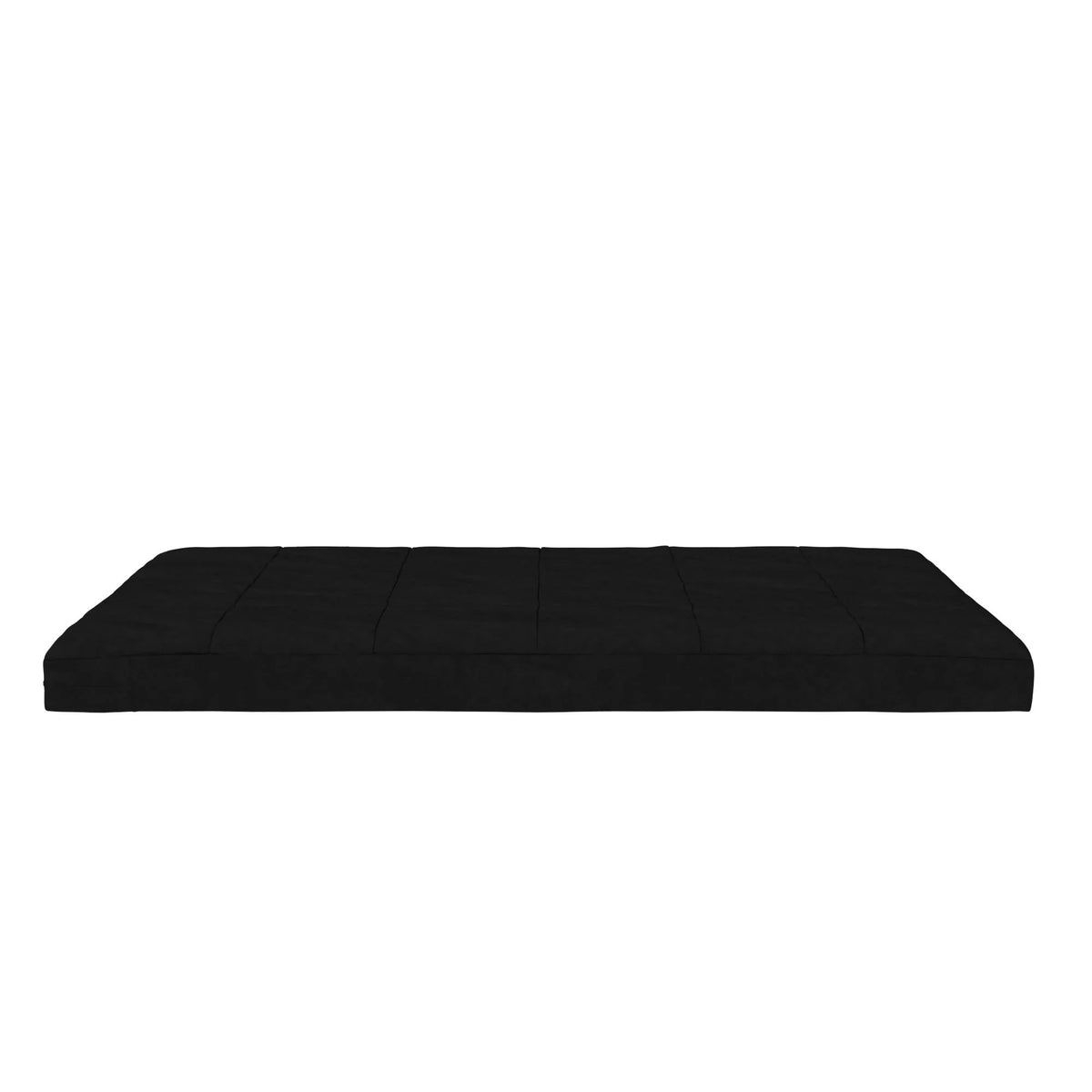 Black Full Size Quilted Microfiber Futon Mattress K800398