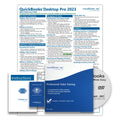 QuickBooks Desktop Pro 2023 Training Tutorial Video Lessons PDF Instruction Manual Software Guide for Windows J121