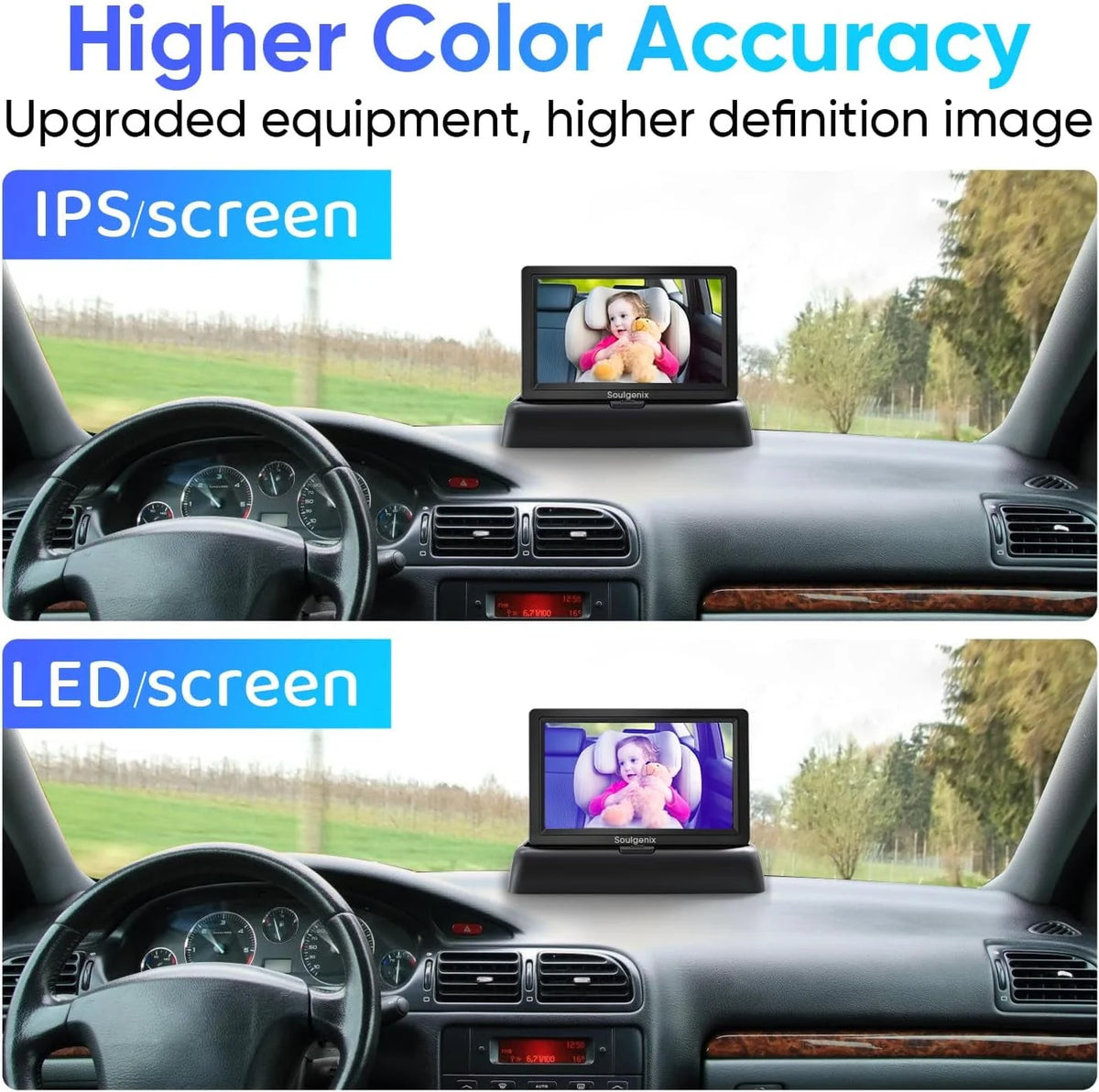 Baby Car Camera with Monitor K983