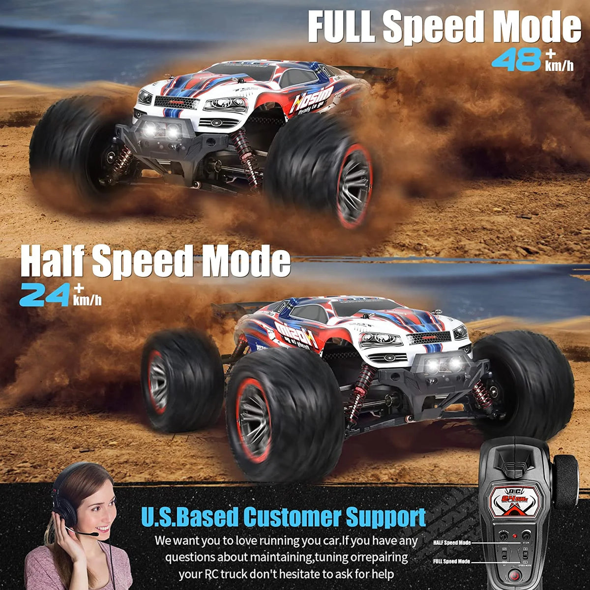 1:12 RC Monster Truck Buggy Toy R3478