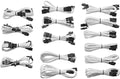 White Standard Power Cable Kit R89077
