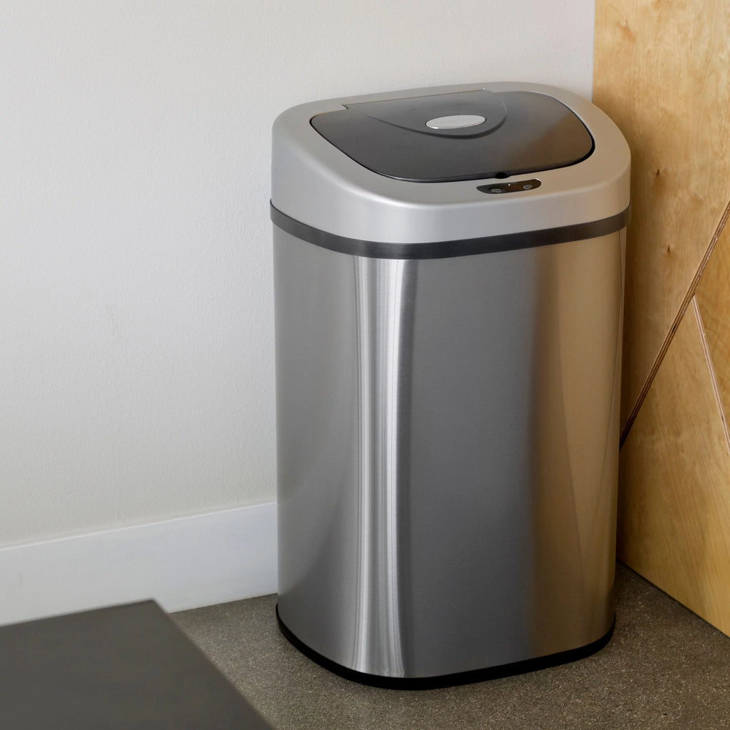 21.1 Gallon Stainless Steel Motion Sensor Trash Can C37608
