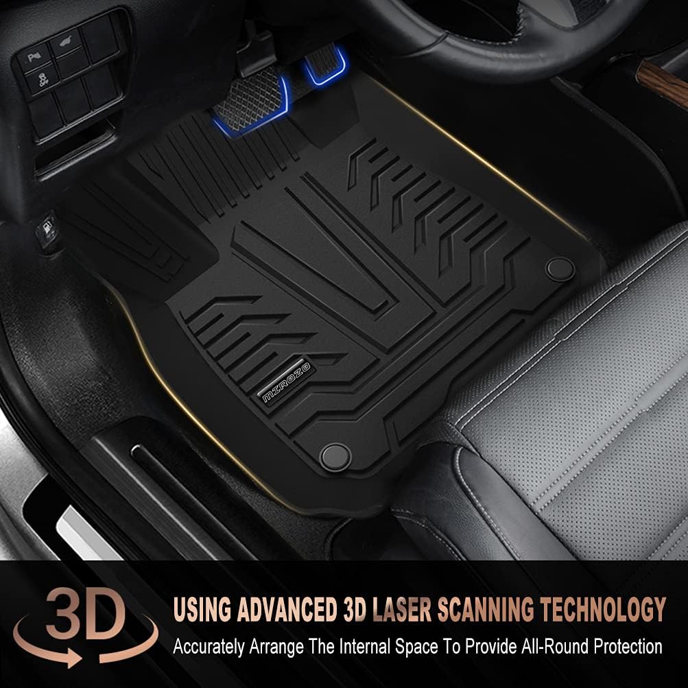 Black All Weather Automotive Floor Mats P56097